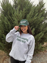 Load image into Gallery viewer, Kinda Naughty Kinda Nice Sweatshirt