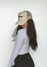 Load image into Gallery viewer, Happy Trucker Hat- Tan