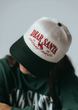 Load image into Gallery viewer, Dear Santa Trucker Hat- Red/Green