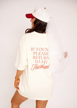 Load image into Gallery viewer, Return to My Husband Oversized Tee