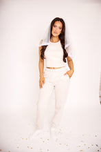 Load image into Gallery viewer, Wifey Ribbed Tank- Bone
