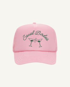 Social Birdies Hat- Pink