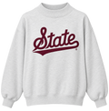 Script State Applique Mockneck