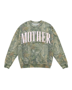 PRE-ORDER Mother Camo Sweatshirt- Baby Pink