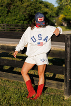 Load image into Gallery viewer, Oversized USA Mockneck
