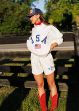Load image into Gallery viewer, Oversized USA Mockneck

