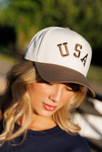 Load image into Gallery viewer, USA Hat- Brown
