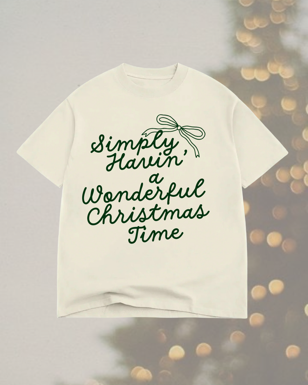 A Wonderful Christmas Time Tee
