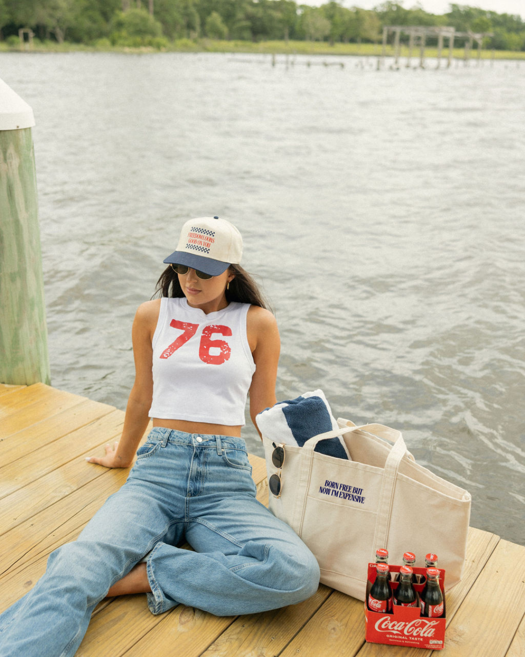Born Free Canvas Tote