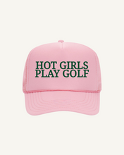 Load image into Gallery viewer, Hot Girls Play Golf Hat- Pink
