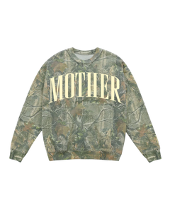 PRE-ORDER Mother Camo Sweatshirt- Pale Yellow