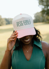 Load image into Gallery viewer, Hot Girls Play Golf Hat- Pink

