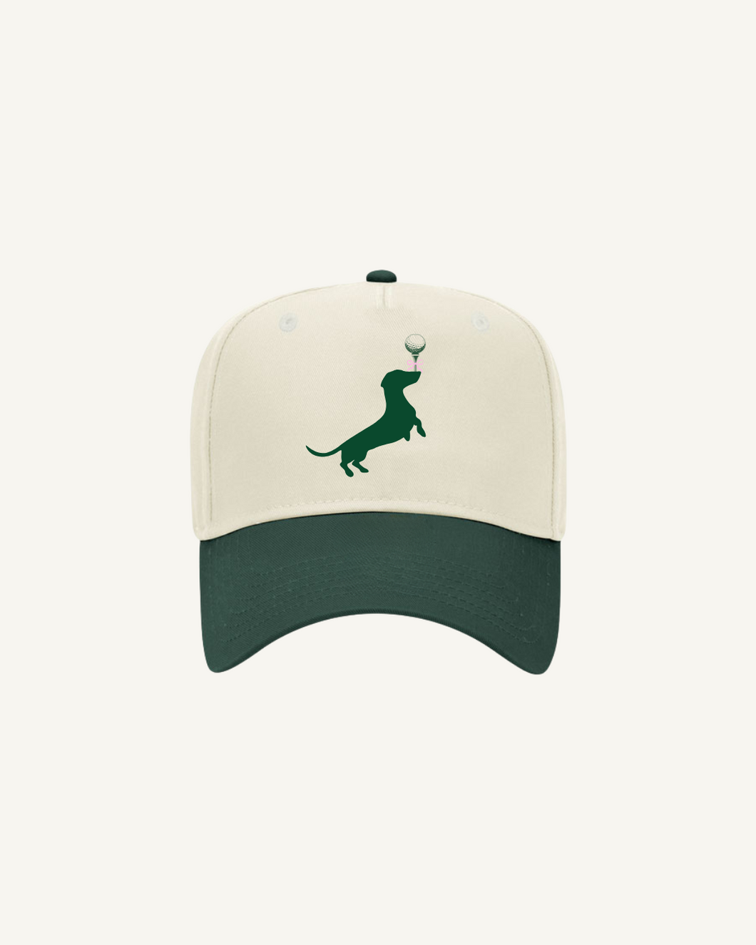 The Social Tee Dachshund Hat- Natural
