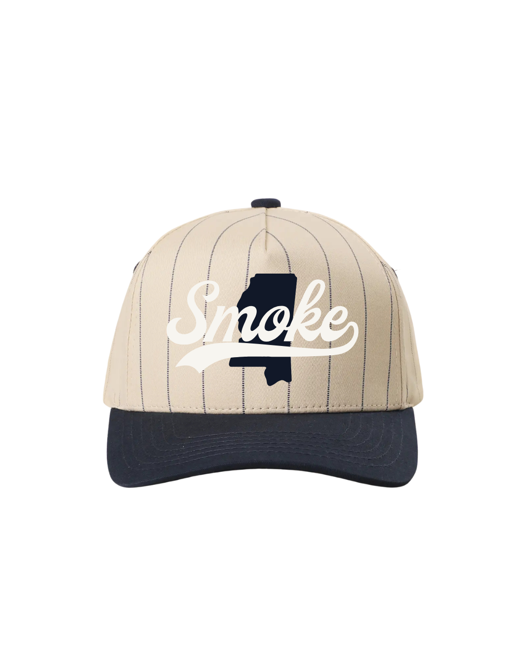 Pinstripe Hat- Embroidered