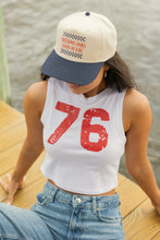 Load image into Gallery viewer, Freedom Looks Good on You Hat- Navy
