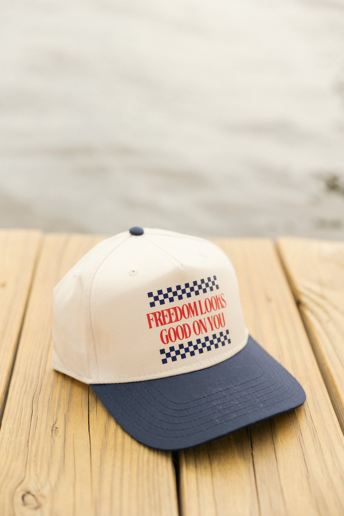 Freedom Looks Good on You Hat- Navy