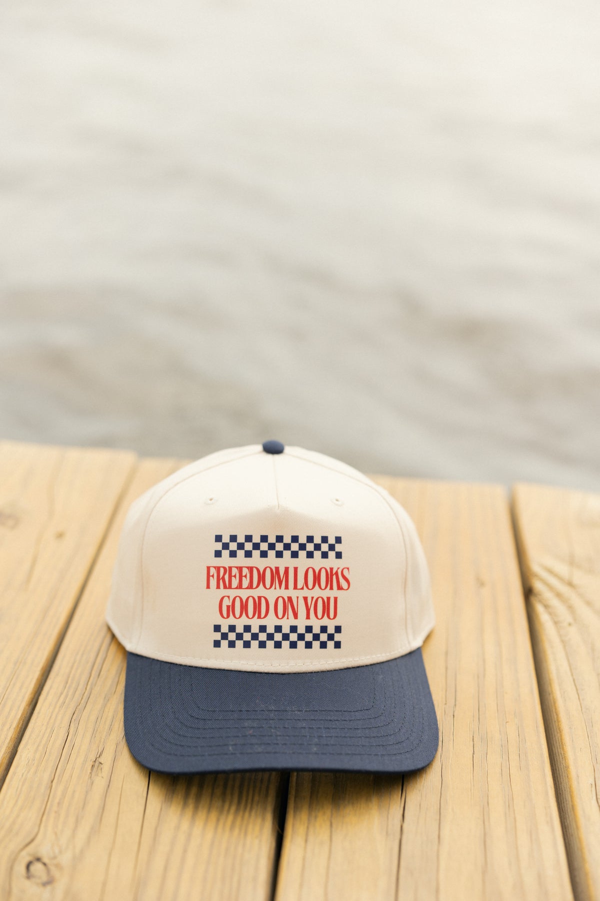 Freedom Looks Good on You Hat- Navy