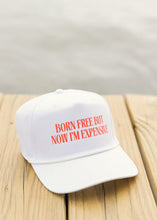 Load image into Gallery viewer, Born Free Rope Hat- White/Red
