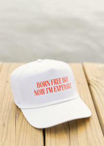 Born Free Rope Hat- White/Red