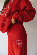Load image into Gallery viewer, Holly Jolly Sweatshirt- Red
