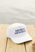 Load image into Gallery viewer, Born Free Rope Hat- White/Navy

