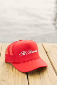 All American Hat- Red
