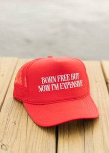 Born Free Hat- Red