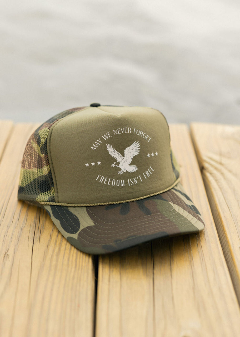 Freedom Isn’t Free Trucker Hat