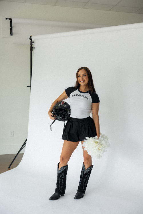 Big Sports Girl Baby Tee