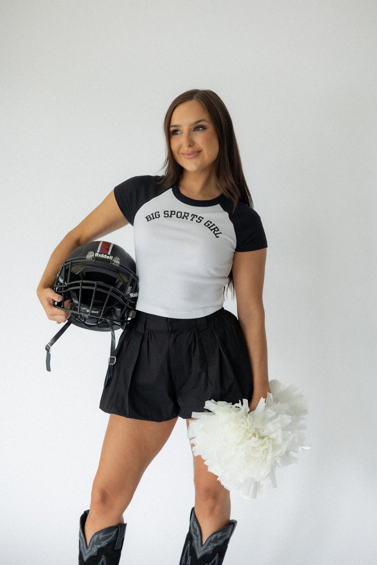 Big Sports Girl Baby Tee