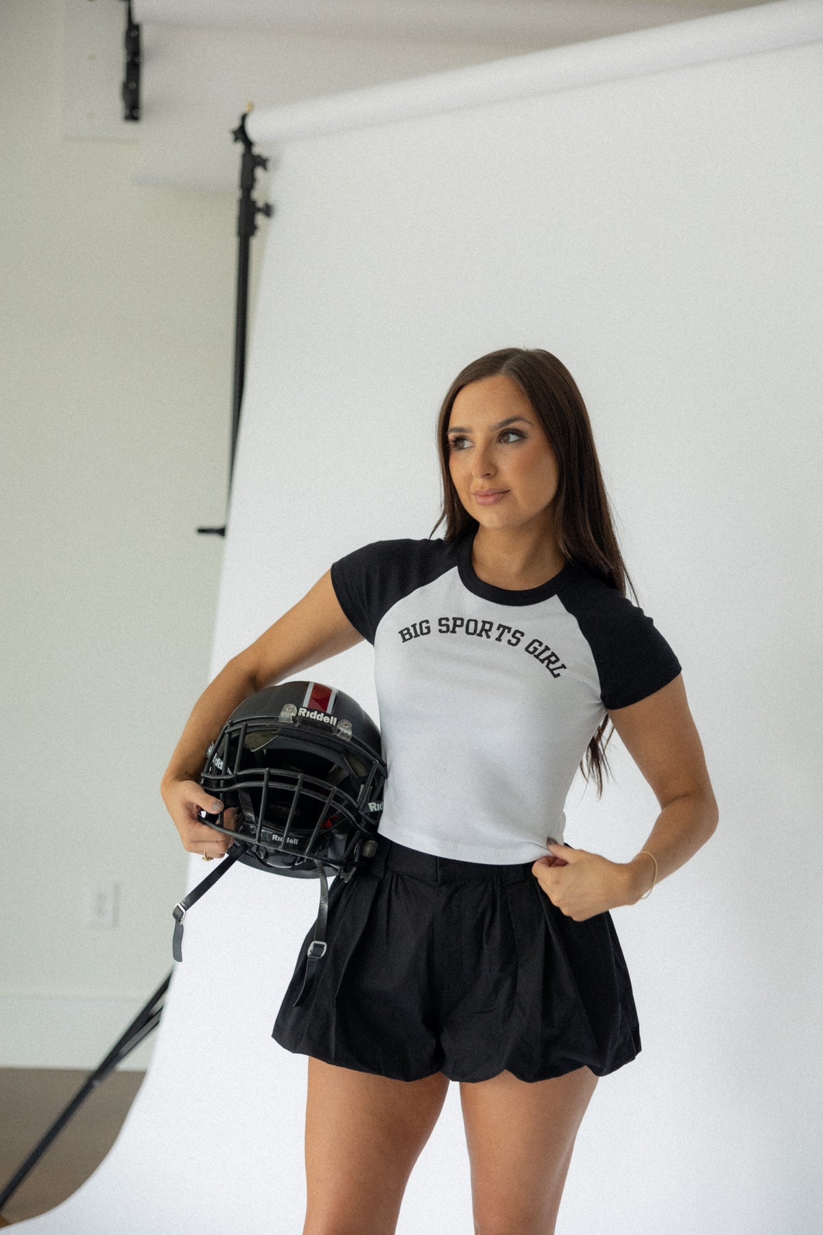 Big Sports Girl Baby Tee