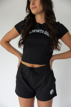 Load image into Gallery viewer, Big Sports Girl Baby Tee- Black
