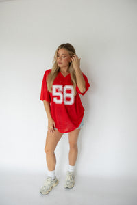 End Zone Jersey- Red