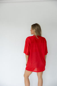 End Zone Jersey- Red