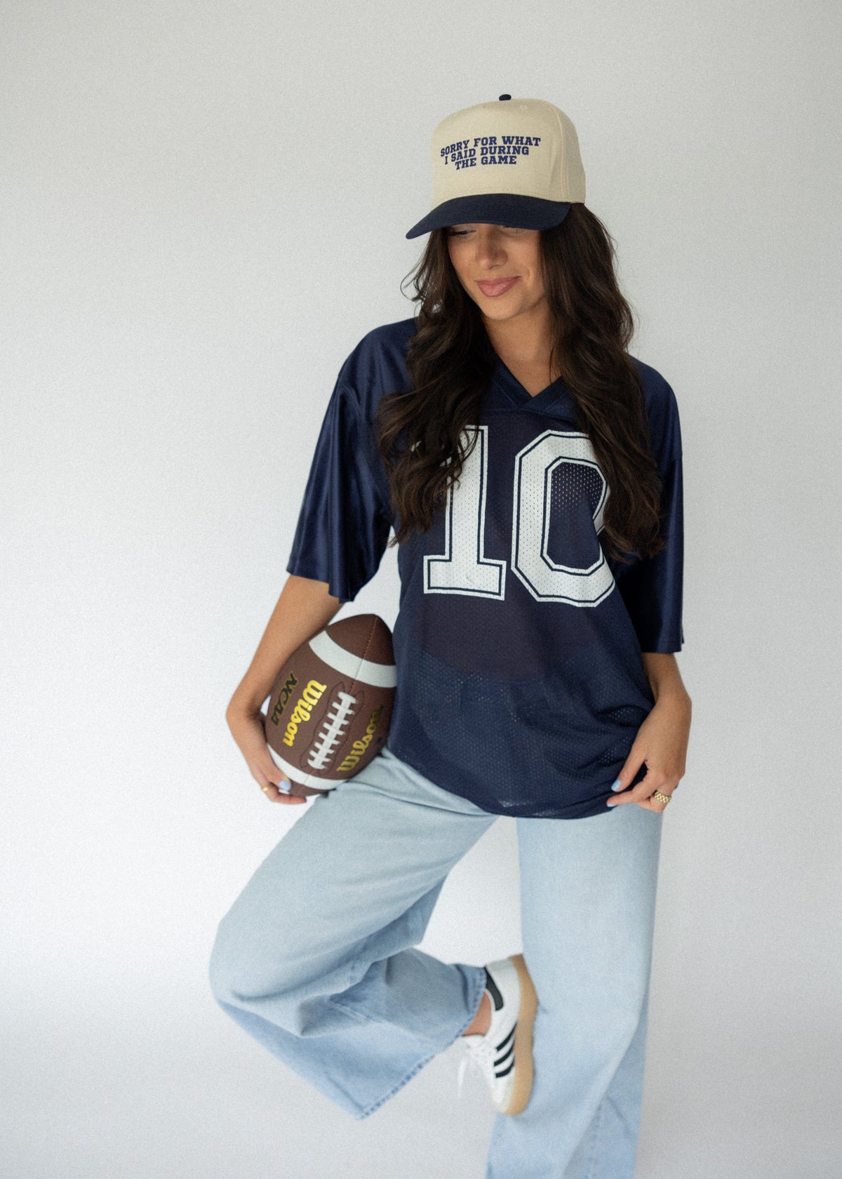 End Zone Jersey- Navy