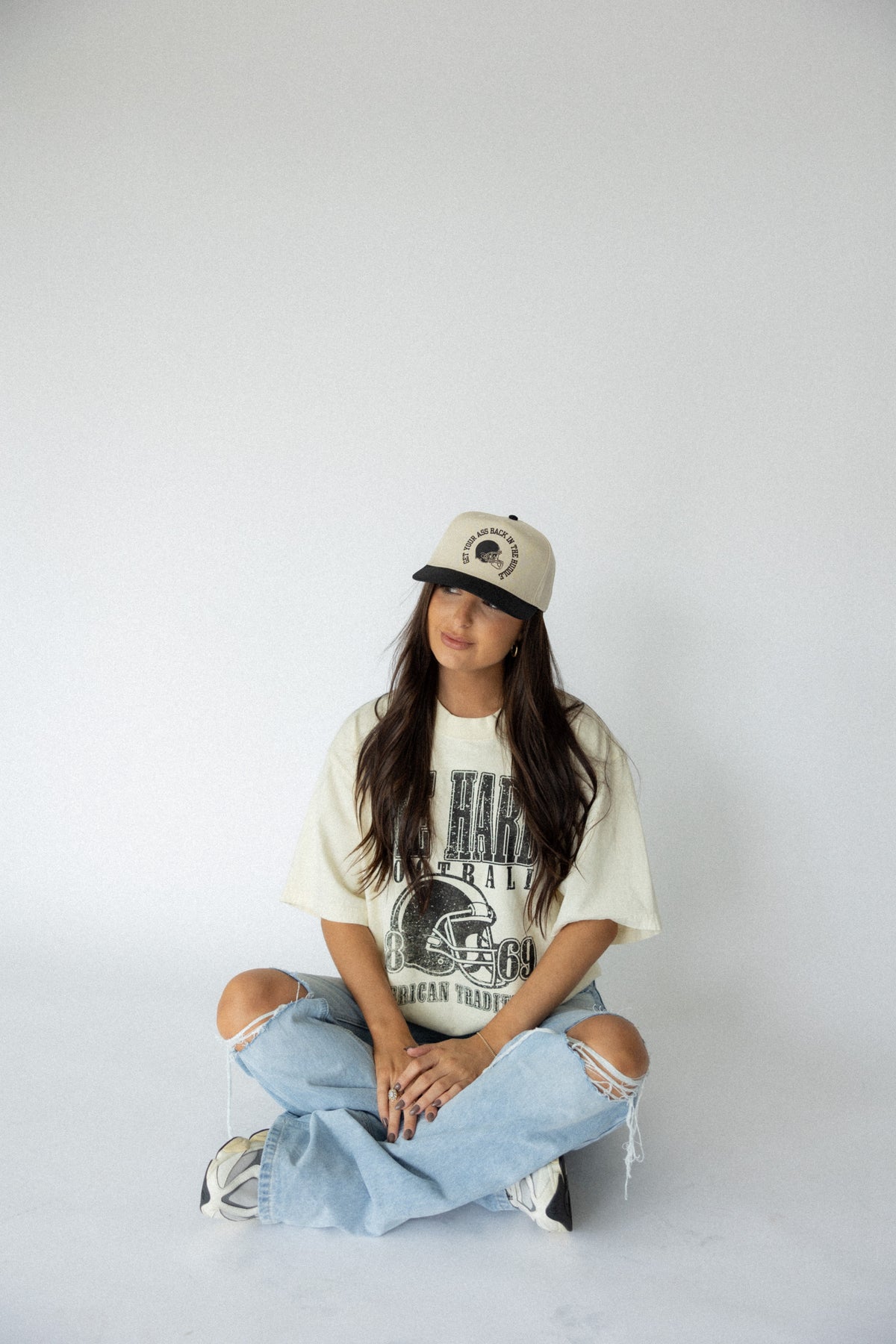 Die Hard Football Fan Tee- Black