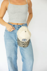 For the Girls Patch Hat- Leopard