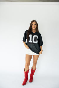 End Zone Jersey- Black