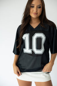 End Zone Jersey- Black