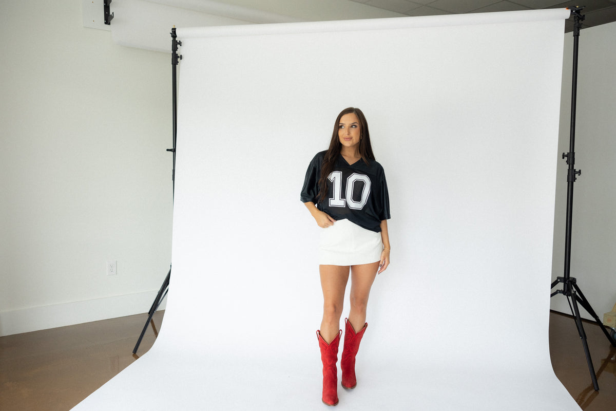 End Zone Jersey- Black