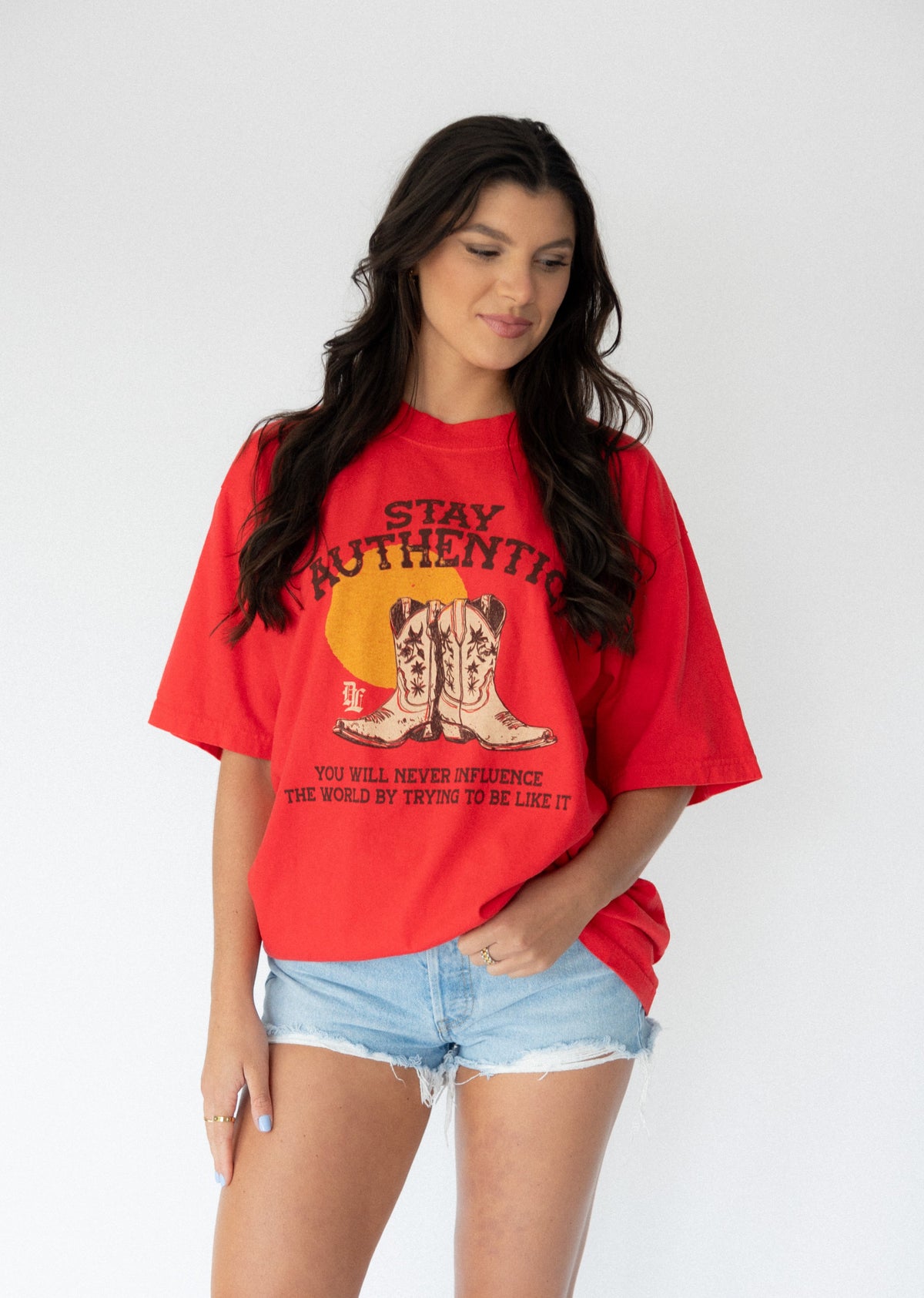 Stay Authentic Graphic Tee