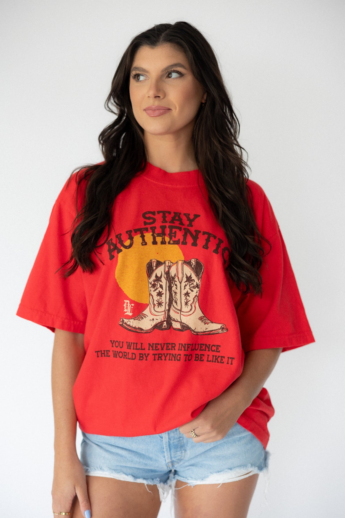 Stay Authentic Graphic Tee