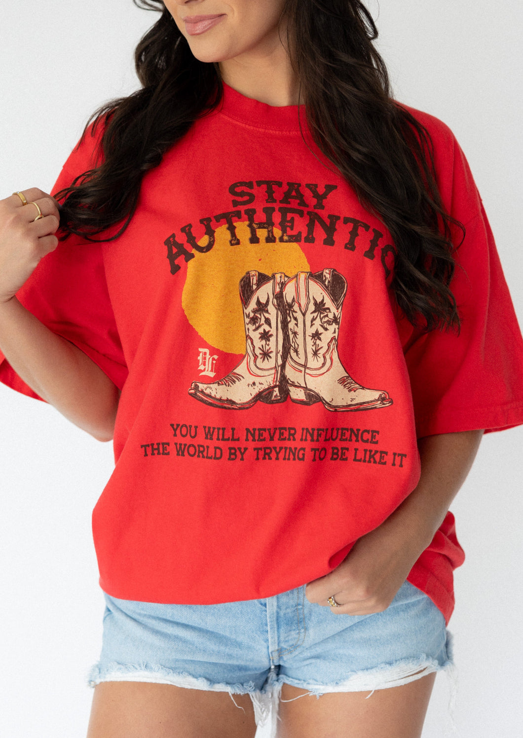 Stay Authentic Graphic Tee