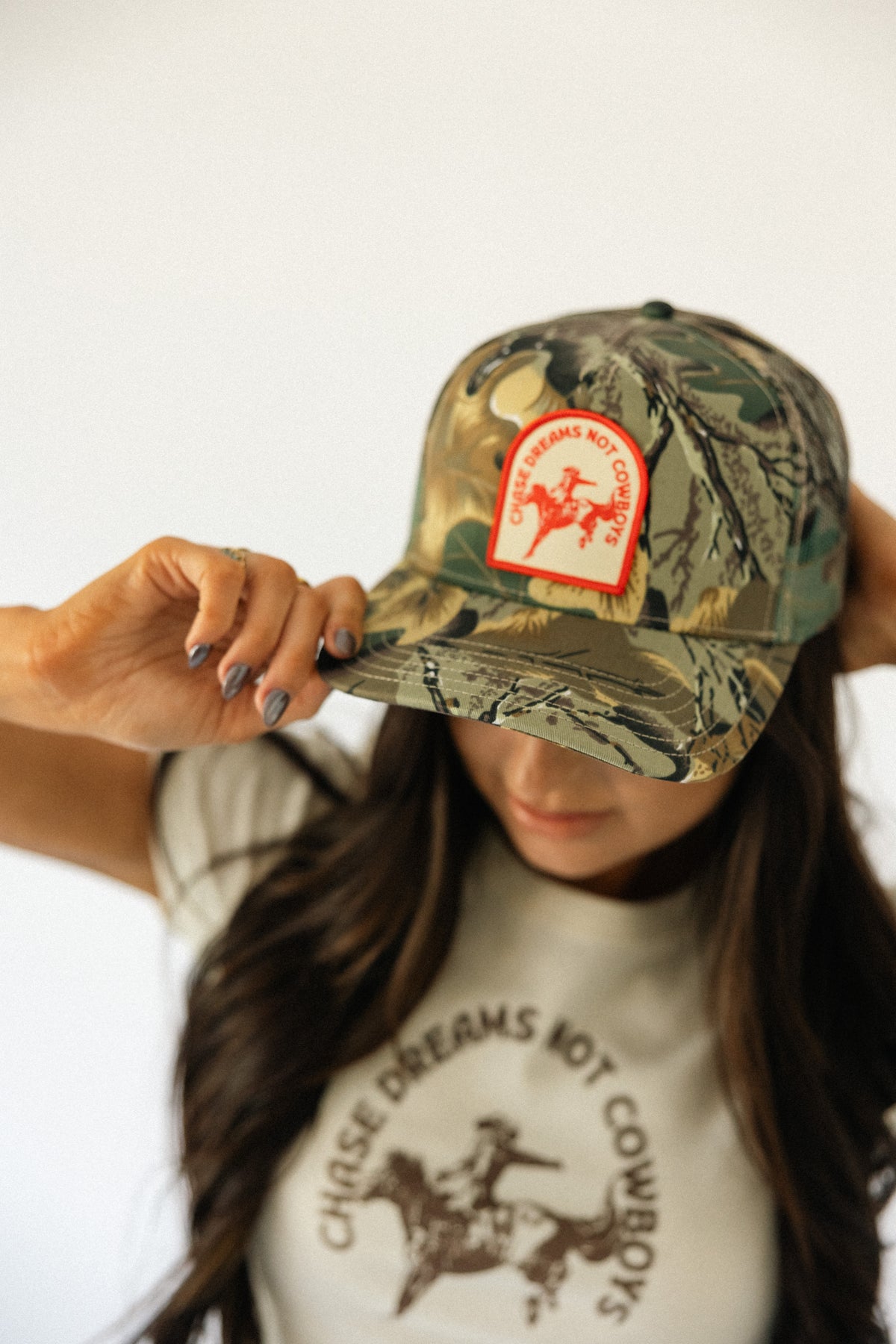 Not Cowboys Patch Hat- Camo