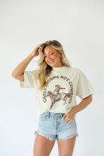 Load image into Gallery viewer, Not Cowboys Tee- Cream
