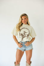 Load image into Gallery viewer, Not Cowboys Tee- Cream
