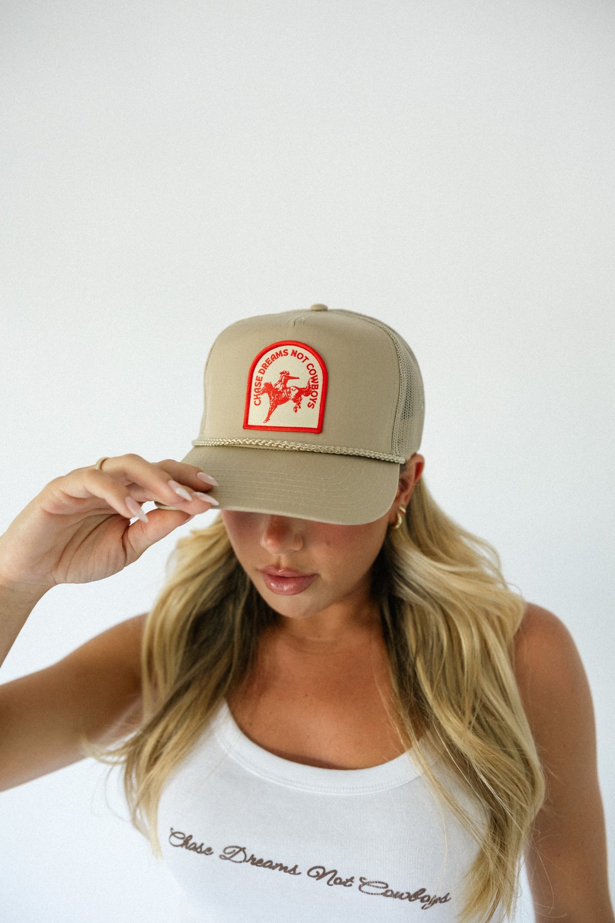 Not Cowboys Patch Hat- Tan