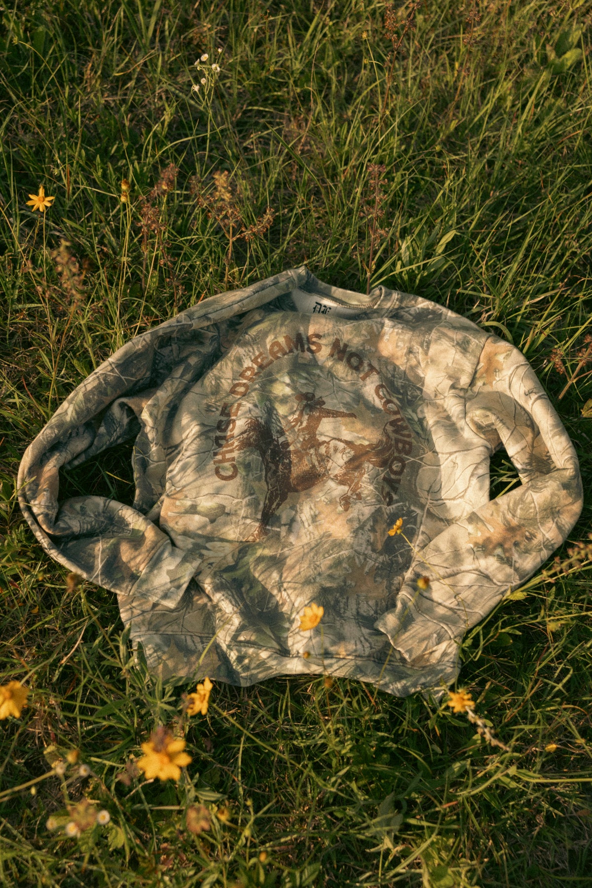 Not Cowboys Sweatshirt- Camo