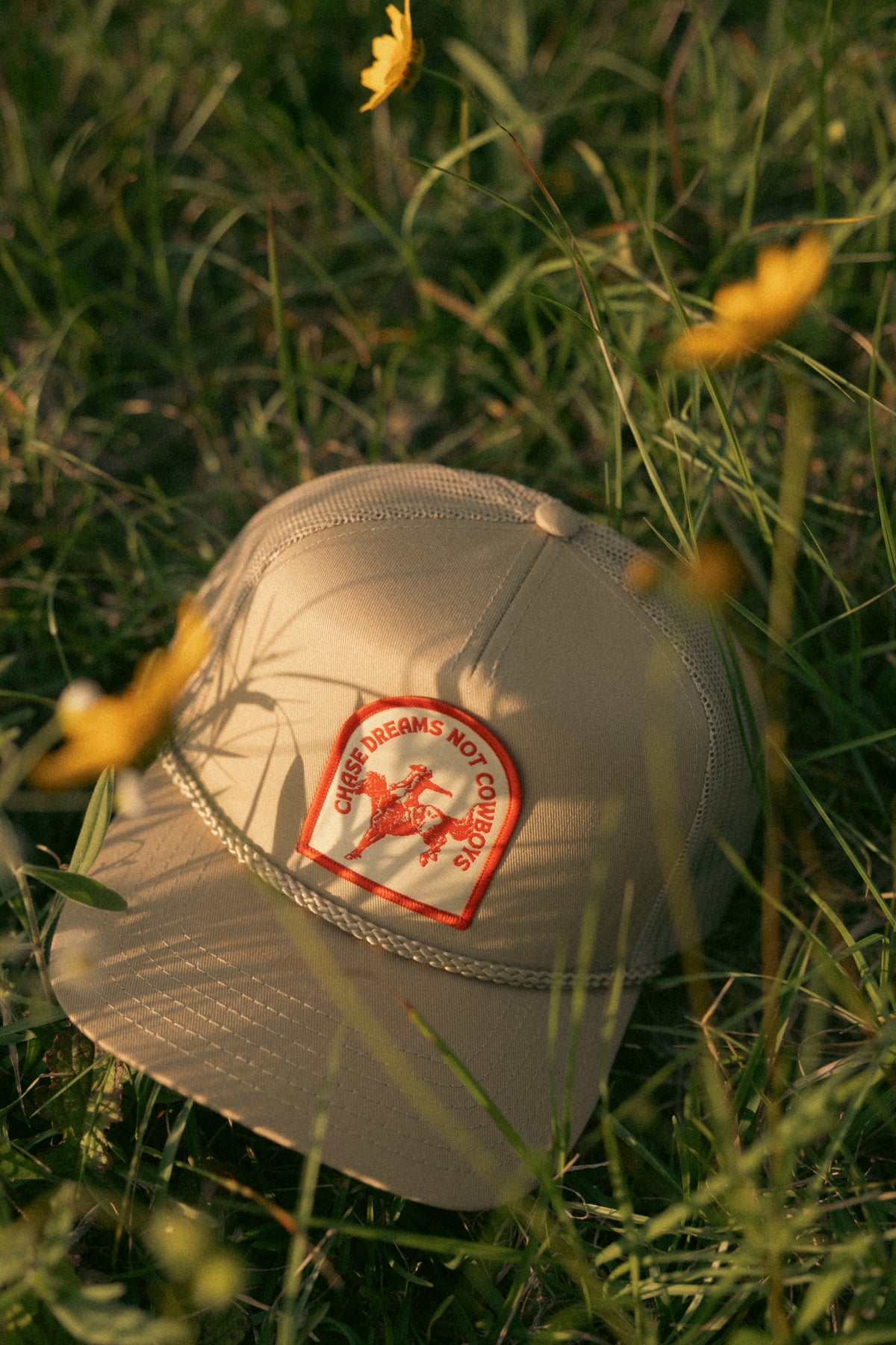 Not Cowboys Patch Hat- Tan