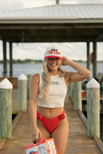 Load image into Gallery viewer, Born Free Muscle Tank- Cream
